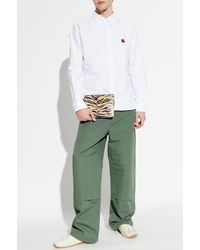 KENZO - Shirt With Patch - Lyst