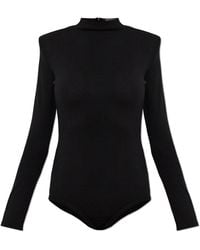 Jil Sander - Wool Bodysuit With Long Sleeves - Lyst