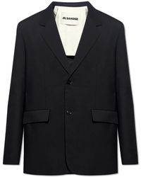 Jil Sander - Blazer With Notch Lapels - Lyst