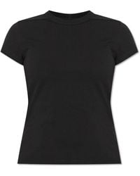 Rick Owens - Cotton T-Shirt With A Crew Neck - Lyst