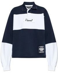 DSquared² - Polo With Embroidered Logo - Lyst