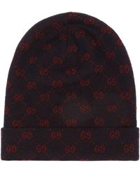GG Jacquard Hat Blue GG Jacquard Hat Blue
