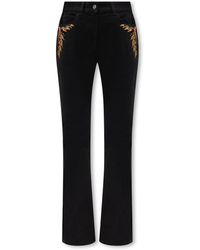 Etro - Embroidered Jeans - Lyst