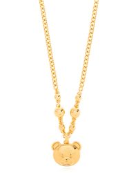 Moschino - Necklace With Teddy Bear Head, - Lyst