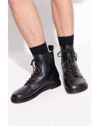 JW Anderson - Leather Ankle Boots - Lyst