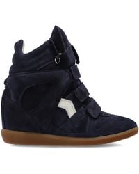 Isabel Marant - Suede Wedge Shoes "Bekett Ring" - Lyst