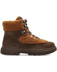 Moon Boot - Ankle Boots 'Mb Combat Boot Fleece' - Lyst
