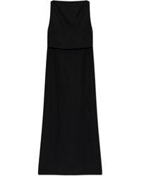 Jil Sander - Wool Top With An Asymmetric Cut - Lyst