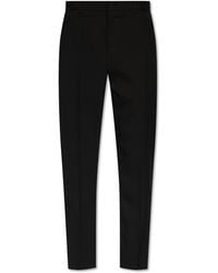 Jil Sander - Wool Pleat-Front Trousers - Lyst