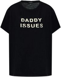 R13 - T-Shirt With Print - Lyst