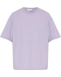 American Vintage - T-Shirt With A Crew Neck - Lyst