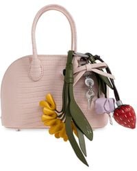 Self-Portrait - Leather Bag With Keychain - Lyst