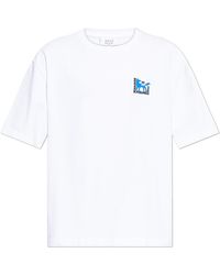 Maison Kitsuné - T-Shirt With Print - Lyst