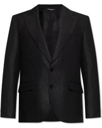 Dolce & Gabbana - Linen Blazer - Lyst