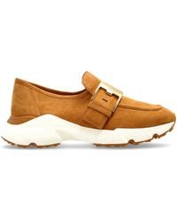 Tod's - Suede Sports Shoes - Lyst