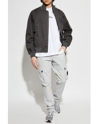 Stone Island - Jacket With Detachable Patch - Lyst