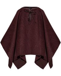 Etro - Wool Poncho - Lyst