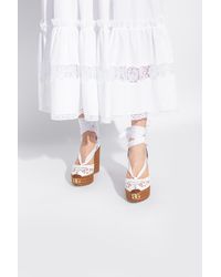 Dolce & Gabbana Platform Shoes - White