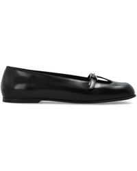 NODALETO - Leather Ballet Flats - Lyst