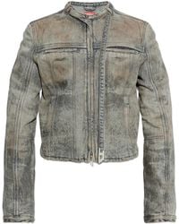 DIESEL - 'D-Vulmar-Fsi' Denim Jacket - Lyst