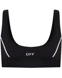 Off-White c/o Virgil Abloh - Sports Bra With Logo - Lyst