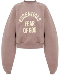 Fear Of God - Sweatshirt With Printed Logo - Lyst