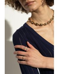 Tory Burch - Set Of Three Rings - Lyst