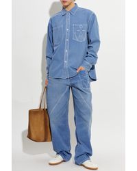 JW Anderson - Jeans With A 'Vintage' Effect - Lyst