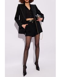 Dolce & Gabbana - Wool High-rise Shorts, - Lyst
