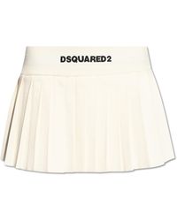 DSquared² - Mini Pleated Skirt, - Lyst