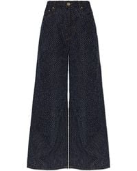 Ganni - Wide-Leg Jeans - Lyst