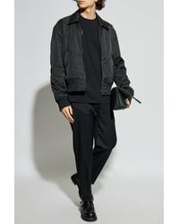 Balmain - T-Shirt With Embroidered Logo - Lyst