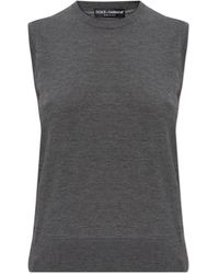 Dolce & Gabbana - Cashmere Vest - Lyst
