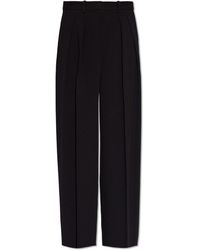 Theory - Wide Pleat-front Trousers, - Lyst