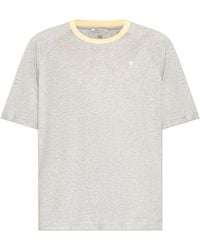 Ami Paris - T-Shirt With Embroidered Logo - Lyst