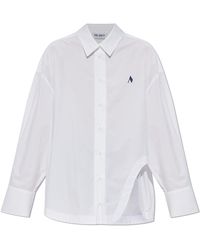The Attico - Shirt With Logo - Lyst
