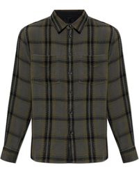 Rag & Bone - Striped Shirt With A Check Pattern - Lyst