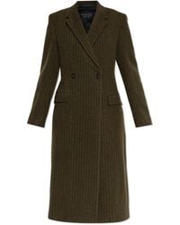 Balenciaga - Coat With A Check Pattern - Lyst