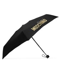 Moschino Synthetic Umbrella With Logo 