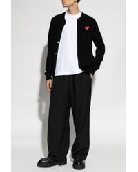 COMME DES GARÇONS PLAY - Buttoned Cardigan - Lyst