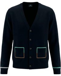 Paul Smith - Cardigan With Pockets - Lyst