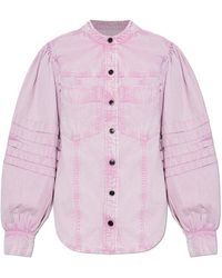 Isabel Marant - "Mileda" Denim Shirt - Lyst