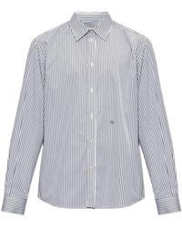 Valentino Garavani - Shirt With A Striped Pattern - Lyst