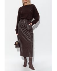 ROTATE BIRGER CHRISTENSEN - Sweater With Logo - Lyst
