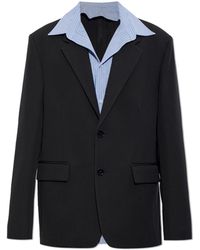 Balenciaga - Oversized Wool Blazer - Lyst