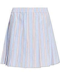 Lacoste - Pleated Skirt - Lyst