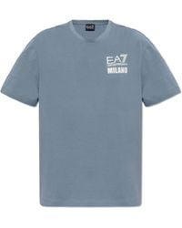 EA7 - T-shirt With Logo, - Lyst