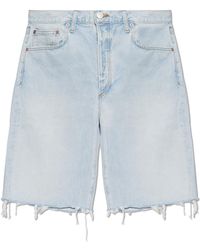 Agolde - 'Anson' Denim Shorts - Lyst