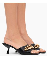 versace chain mules