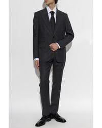 Tom Ford - Wool Suit With A Check Pattern - Lyst